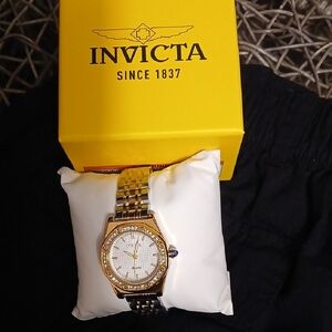 Invicta Two-Tone Gold and Silver Womens Watch